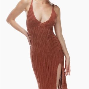 Wilfred by Aritzia Midi-Evie Crochet Dress